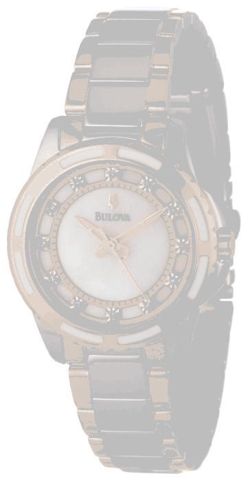 Bulova 98P134 wrist watches for women - 2 photo, image, picture