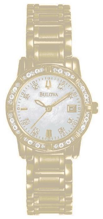 Bulova 98R165 wrist watches for women - 1 image, photo, picture