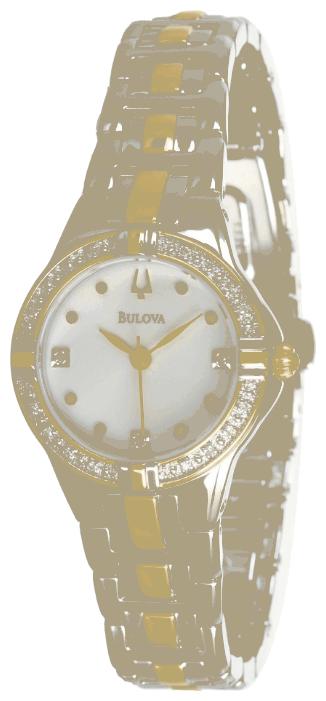 Bulova 98R166 wrist watches for women - 2 photo, image, picture