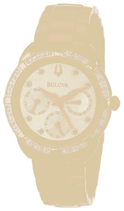 Bulova 98R171 wrist watches for women - 2 photo, picture, image