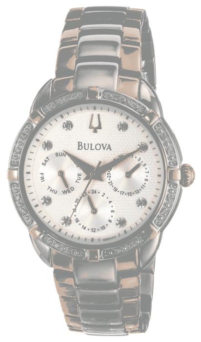 Bulova 98R177 wrist watches for women - 1 photo, picture, image