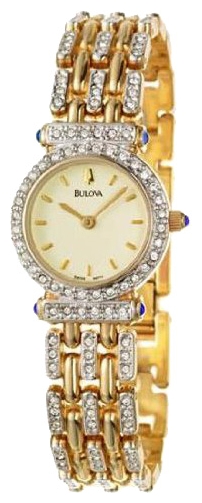 Bulova 98T11 wrist watches for women - 1 photo, picture, image