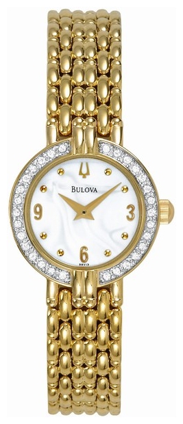 Bulova 98V13 wrist watches for women - 1 picture, photo, image