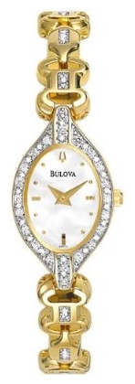 Bulova 98W09 wrist watches for women - 1 picture, photo, image