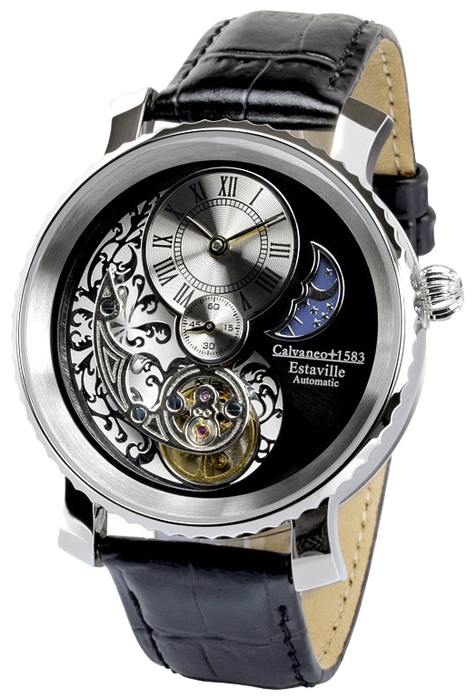 Calvaneo 1583 Estaville Steel wrist watches for men - 1 image, picture, photo
