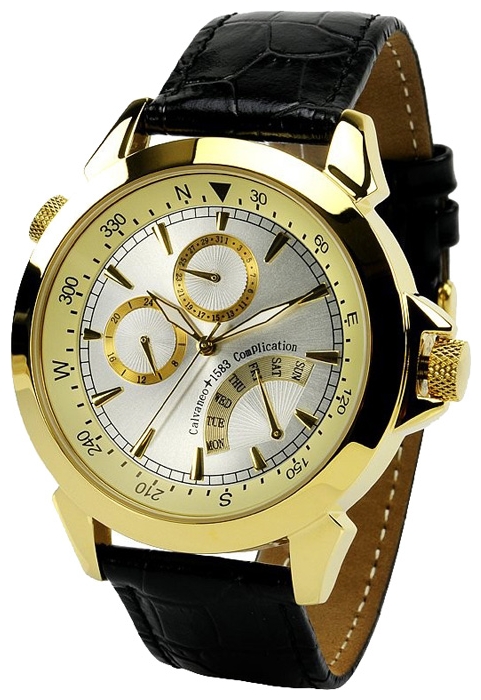 Calvaneo 1583 Oxyd Gold wrist watches for men - 1 photo, picture, image