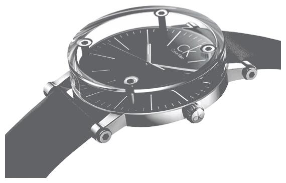 Calvin Klein K3B2T1.C1 wrist watches for men - 2 picture, image, photo