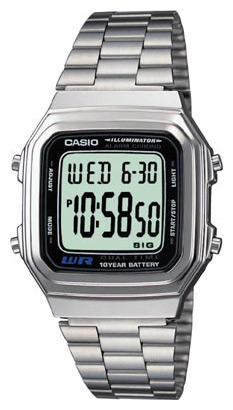 Casio A-178WA-1 wrist watches for men - 1 photo, image, picture