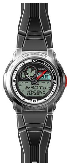 Casio AQF-102W-7B wrist watches for men - 2 picture, image, photo