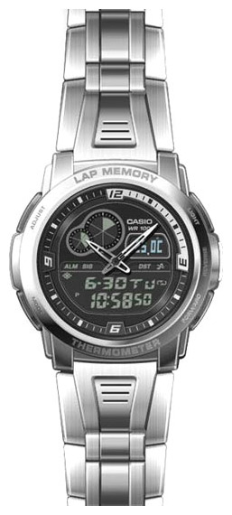 Casio AQF-102WD-1B wrist watches for men - 2 photo, picture, image