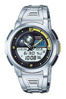 Casio AQF-102WD-9B wrist watches for unisex - 1 photo, image, picture