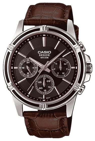 Casio BEM-311L-1A2 wrist watches for men - 1 photo, picture, image