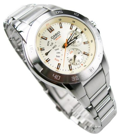 Casio EF-318D-9A wrist watches for men - 2 picture, image, photo