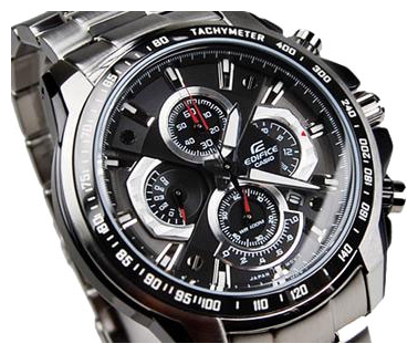 Casio EF-560D-1A wrist watches for men - 2 picture, image, photo