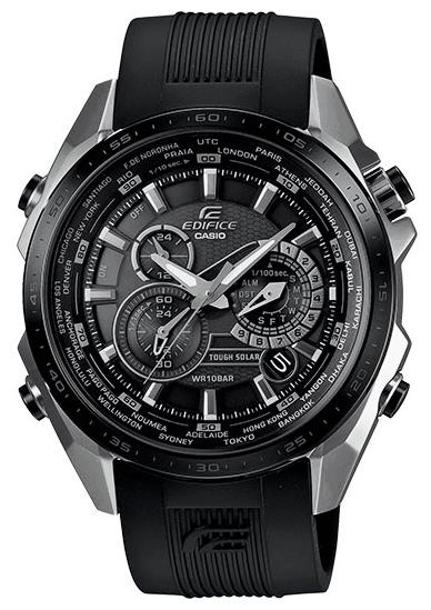 Casio EQS-500CG-1A wrist watches for men - 1 image, picture, photo