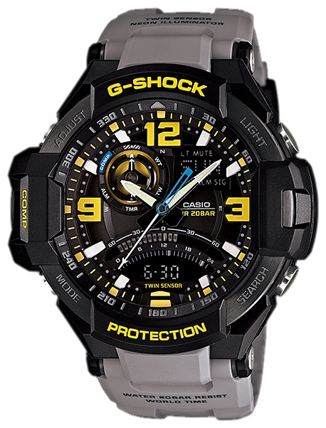 Men's wrist watch Casio GA-1000-8A - 1 picture, image, photo
