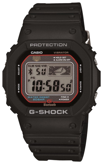 Casio GB-5600AA-1E wrist watches for men - 1 picture, image, photo