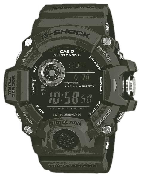 Casio GW-9400-3E wrist watches for men - 1 image, picture, photo