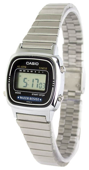 Casio LA-670WA-1U wrist watches for women - 2 picture, photo, image