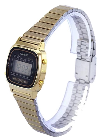 Casio LA-670WGA-1U wrist watches for women - 2 photo, picture, image