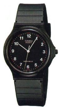 Casio MQ-24-1B1 wrist watches for men - 1 picture, photo, image