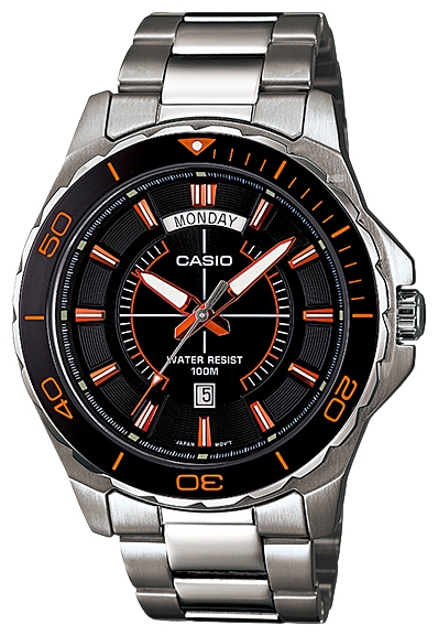Casio MTD-1076D-1A4 wrist watches for men - 1 photo, picture, image