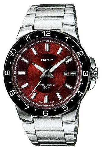 Casio MTP-1297BD-5A wrist watches for men - 1 photo, image, picture