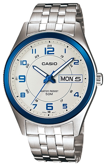 Casio MTP-1354D-8B1 wrist watches for men - 1 photo, picture, image