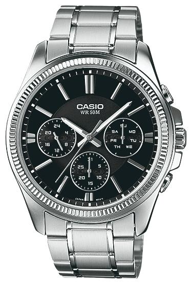 Casio MTP-1375D-1A wrist watches for men - 1 photo, picture, image