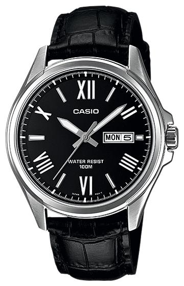 Casio MTP-1377L-1A wrist watches for men - 1 image, photo, picture