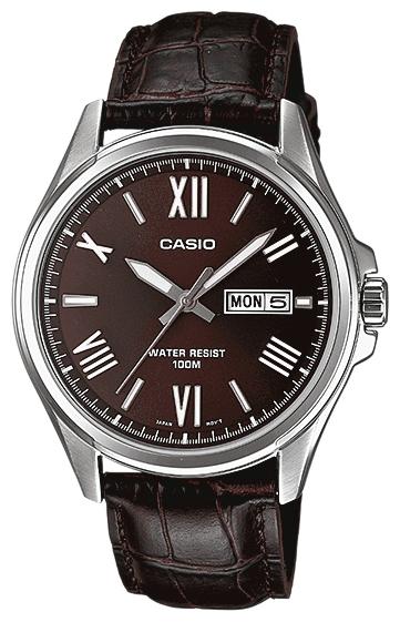 Casio MTP-1377L-5A wrist watches for men - 1 photo, picture, image