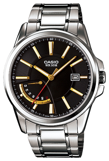Casio MTP-E102D-1A wrist watches for men - 1 image, picture, photo