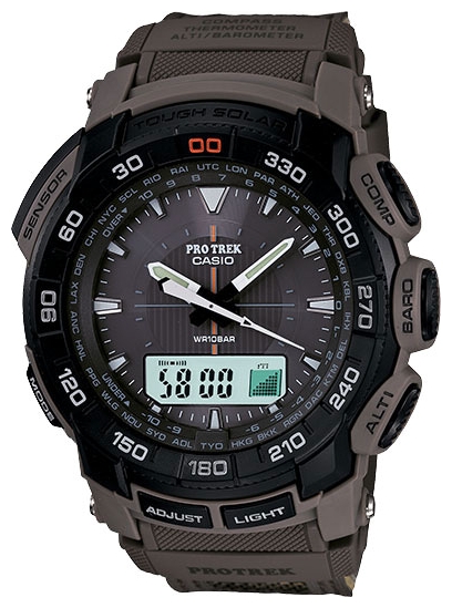 Casio PRG-550B-5 wrist watches for men - 1 image, photo, picture