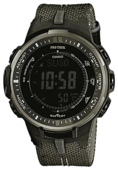 Casio PRW-3000B-3D wrist watches for men - 1 picture, photo, image