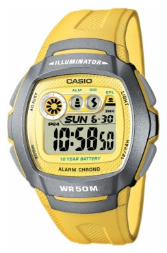 Casio W-210-9A wrist watches for men - 1 photo, image, picture