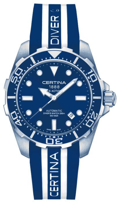 Certina C013.407.17.041.00 wrist watches for men - 1 photo, picture, image