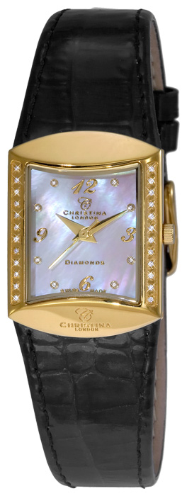 Christina London 126GWBL wrist watches for women - 1 picture, photo, image