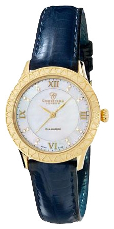 Christina London 134GWBLUE wrist watches for women - 1 photo, image, picture