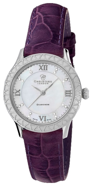 Christina London 134SWPURPL wrist watches for women - 1 image, photo, picture