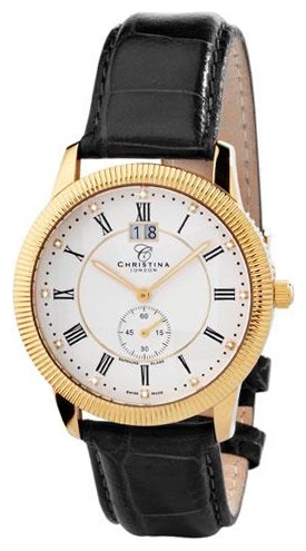 Christina London 507GWBL wrist watches for men - 1 photo, image, picture