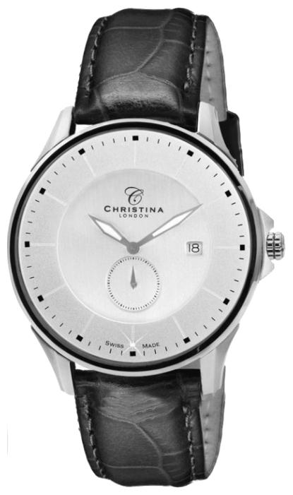 Christina London 518SSBL wrist watches for men - 1 photo, image, picture