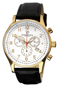 Christina London 700GWBL wrist watches for men - 1 picture, image, photo