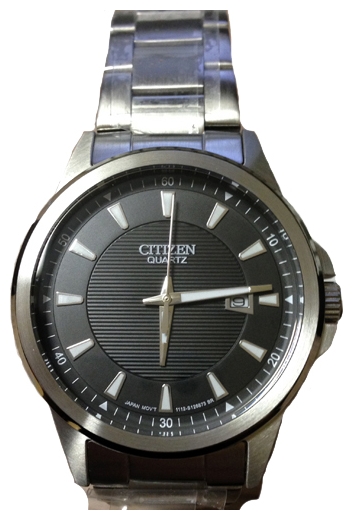 Citizen BL1010-51E wrist watches for men - 1 photo, picture, image