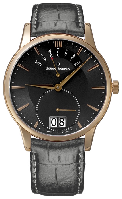 Claude Bernard 34004-37RGIR wrist watches for men - 1 picture, photo, image