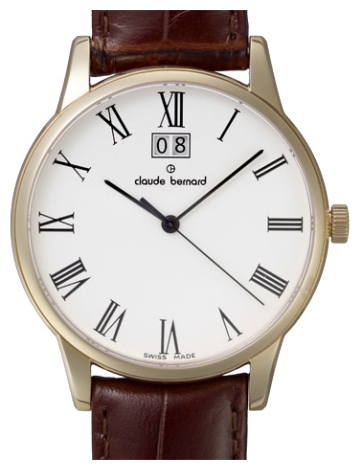 Claude Bernard 63003-37RBR wrist watches for men - 1 picture, image, photo