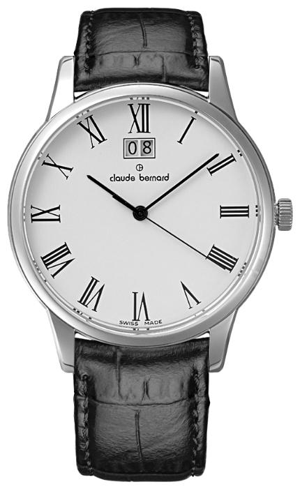 Claude Bernard 63003-3BR wrist watches for men - 1 picture, image, photo