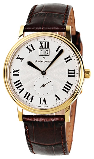 Claude Bernard 64010-37JAR wrist watches for men - 1 picture, photo, image