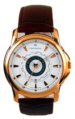 Continental 1189-RG157 wrist watches for men - 1 photo, picture, image