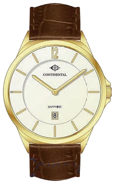 Continental 12500-GD256230 wrist watches for men - 1 picture, image, photo