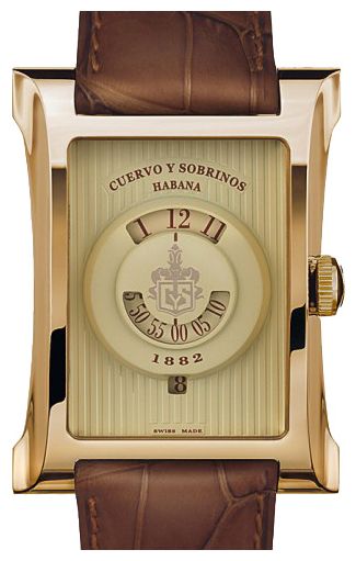 Cuervo y Sobrinos 2412.8C82 wrist watches for men - 1 picture, photo, image